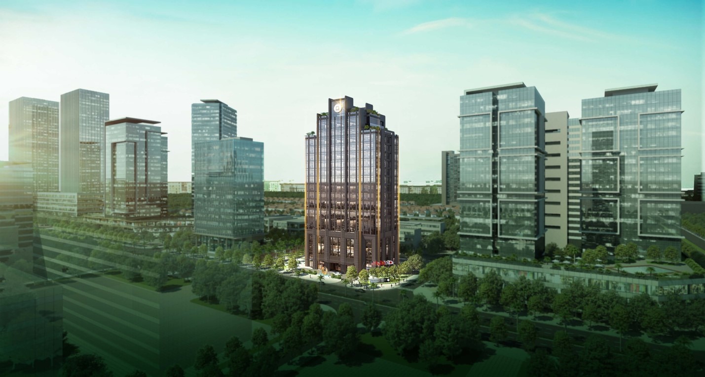 Tòa nhà Oriental Square tại Khu vực Starlake Tây Hồ Tây