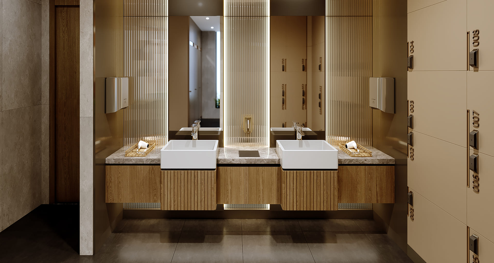 Personal locker rental service